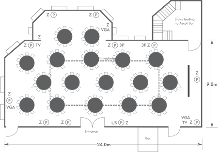 Cabaret layout