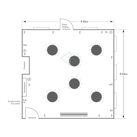 Cabaret layout