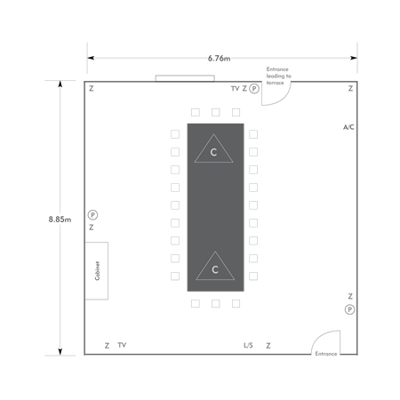 Boardroom layout