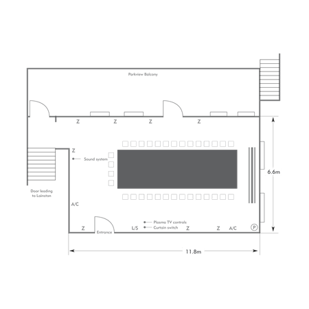 Boardroom layout