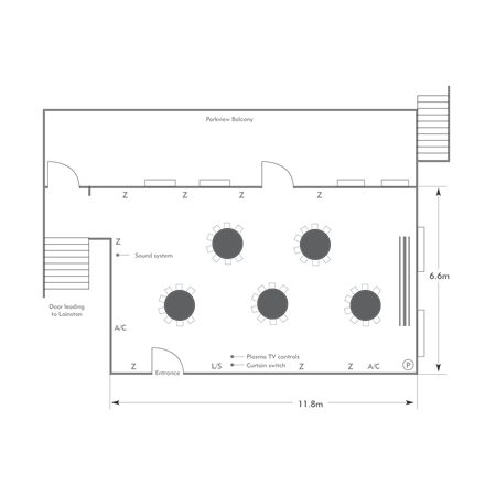 Cabaret layout