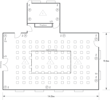 Theatre layout