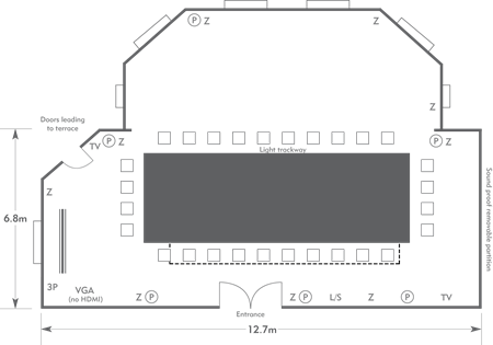 Boardroom layout