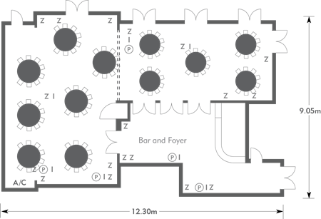 Cabaret layout