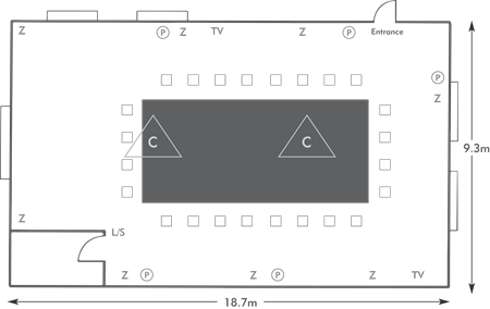 Boardroom layout