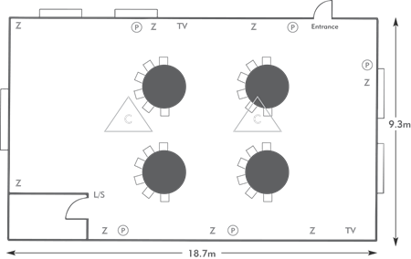 Cabaret layout