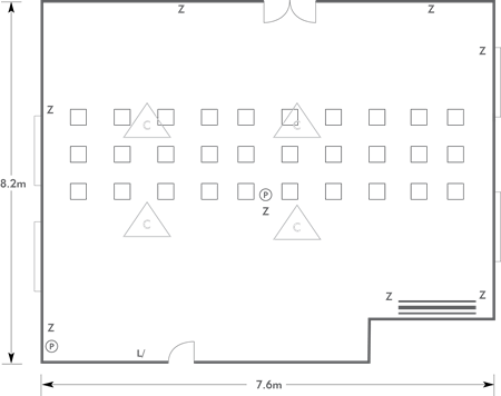 Theatre layout