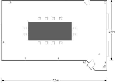 Boardroom layout