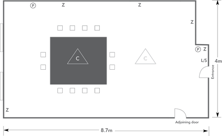 Boardroom layout