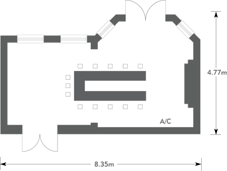 U-shape layout