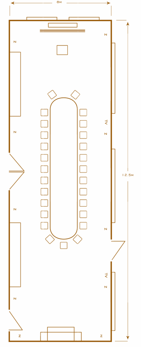 Boardroom layout