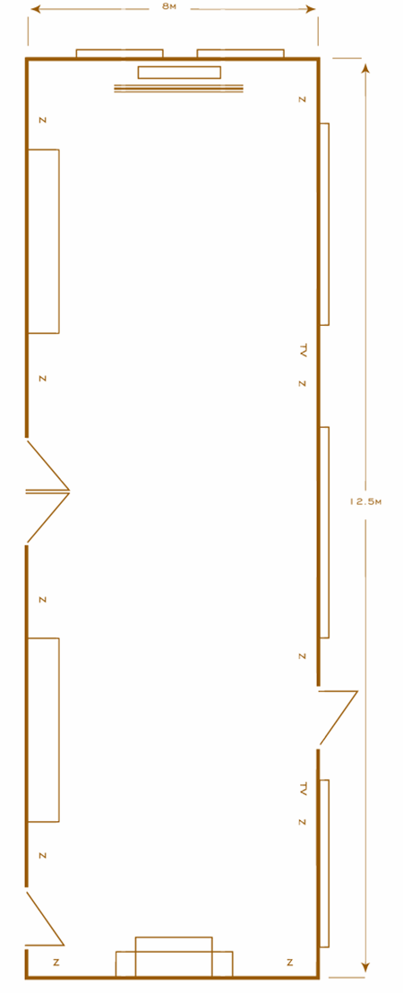 Reception layout