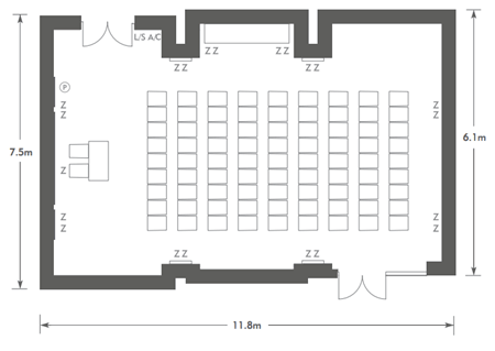 Theatre layout