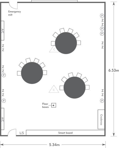 Cabaret layout