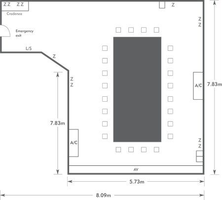 Boardroom layout