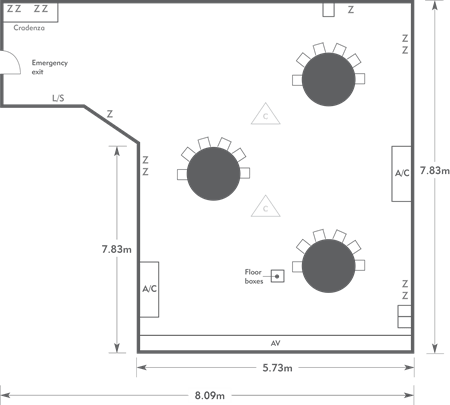 Cabaret layout