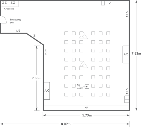 Theatre layout