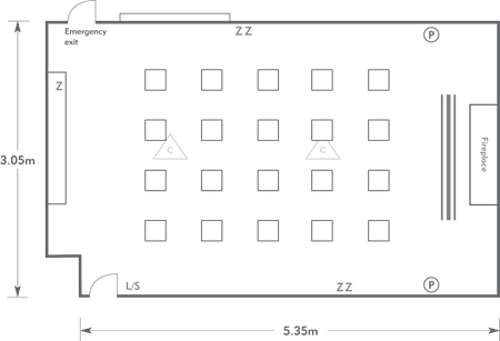 Theatre layout