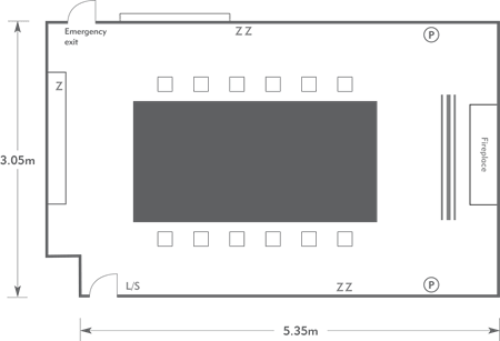 Boardroom layout